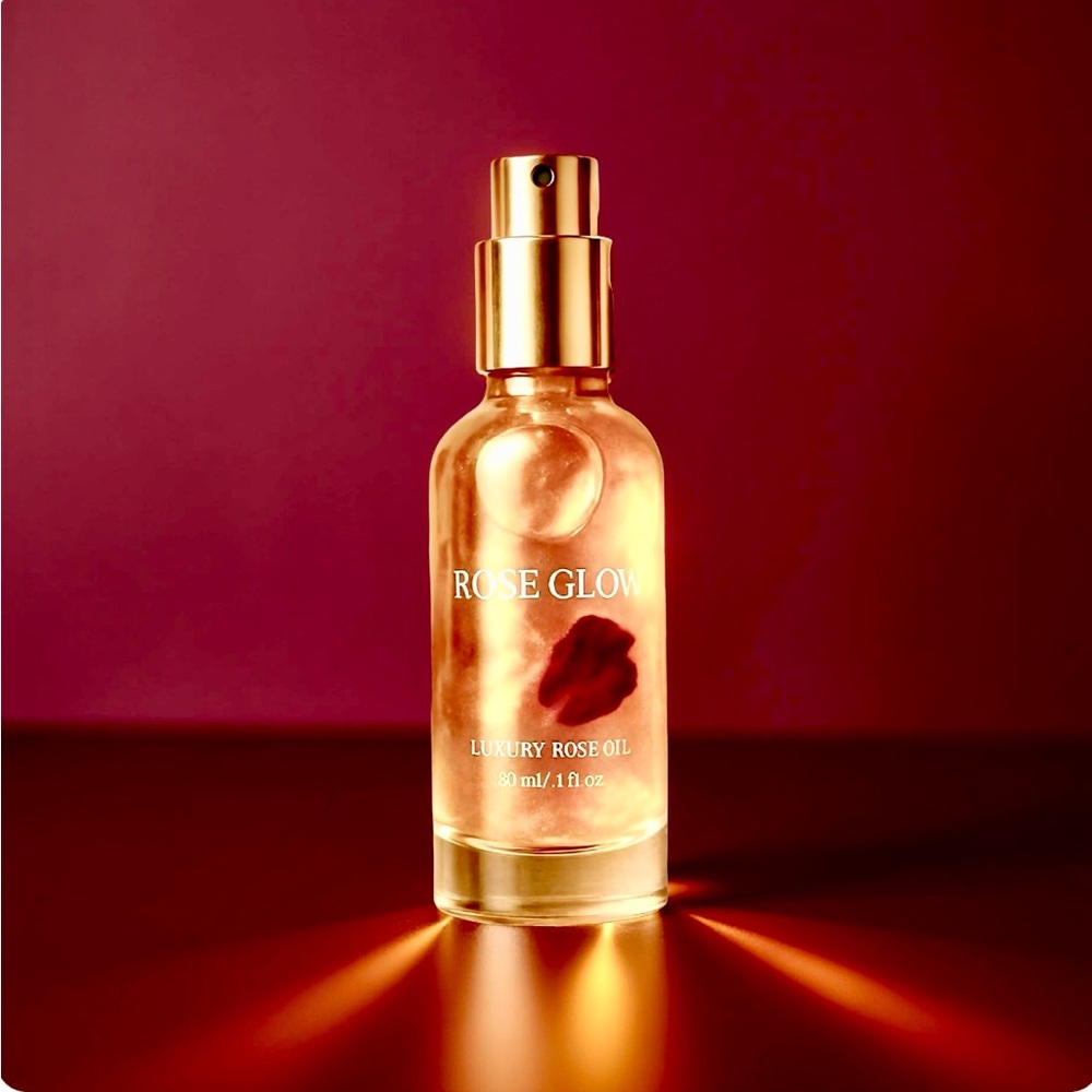 Rose Glow. an overnight Rose oil detox treatment for your face